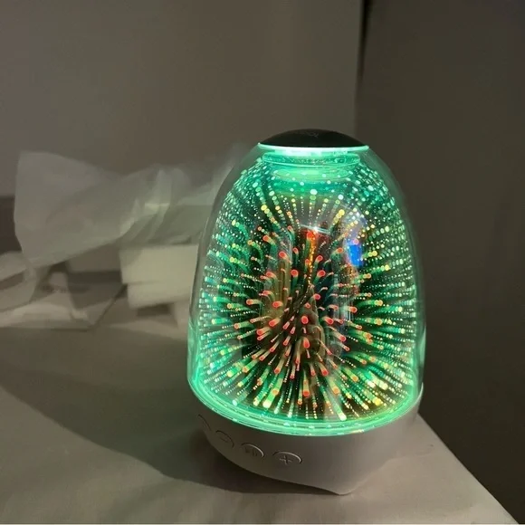 Aiscool Multifunctional Night Light (Blue Tooth) Speaker 7 Color LED New